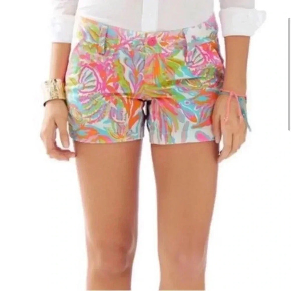 Lilly Pulitzer Pants - Lilly Pulitzer Suba To Cuba Callahan Shorts Size 2